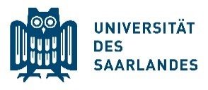 Logo of Saarland University